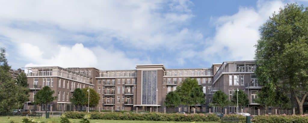 Appartementengebouw voor senioren in Amsterdam Zuid