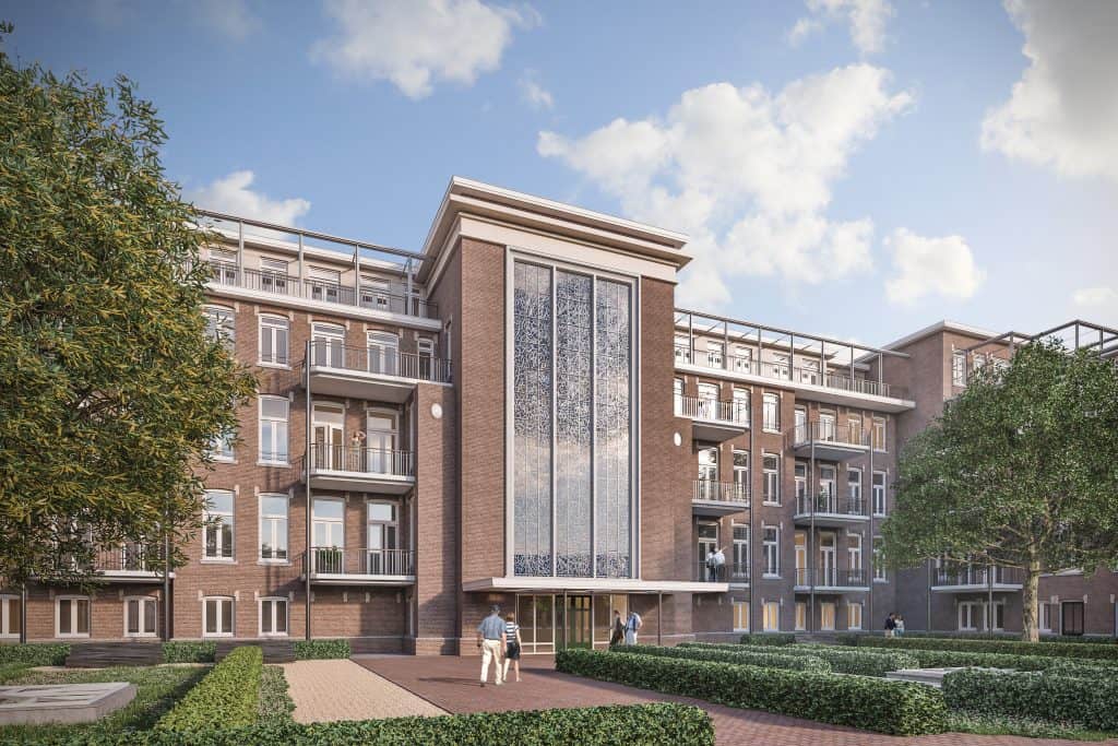 Appartementengebouw voor senioren in Amsterdam Zuid